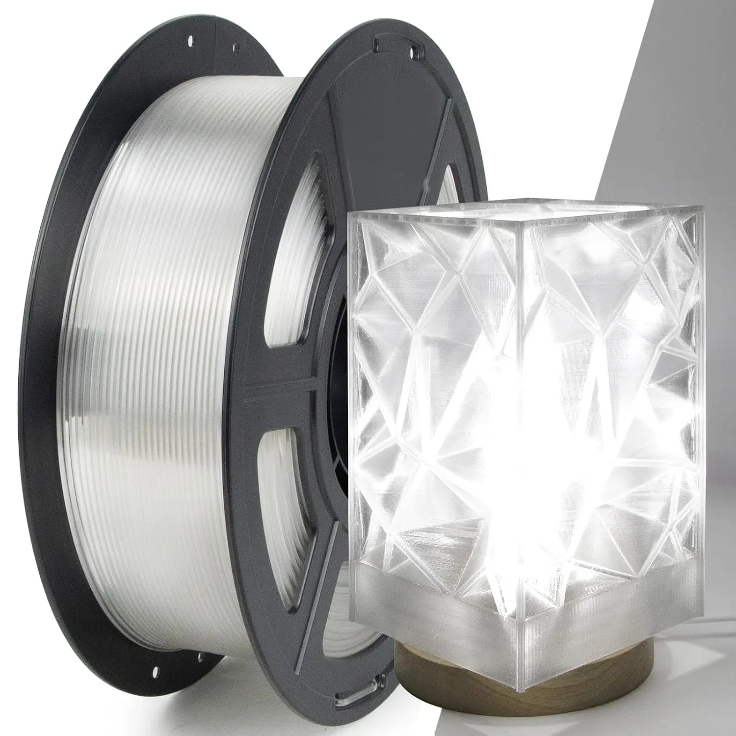 PETG 3D Printer Filament, 1.75 mm, 250 g; supports high-speed PETG printing at up to 300 mm/s; features a new high-strength form