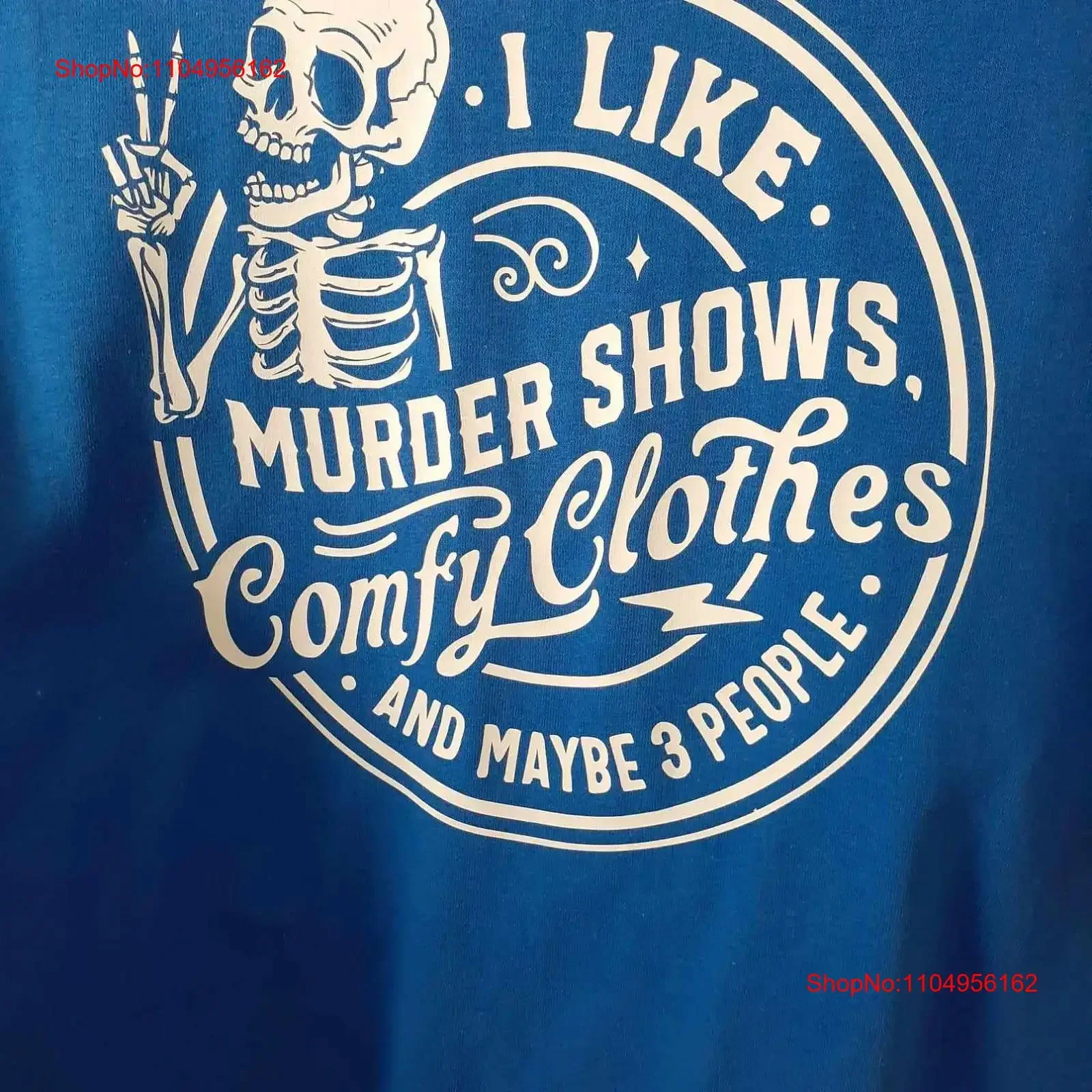

Murder Show Comfy Clothes T shirt vintage Washed Soft Comfortable streetwear Casual designer clothes Stretched Slightly