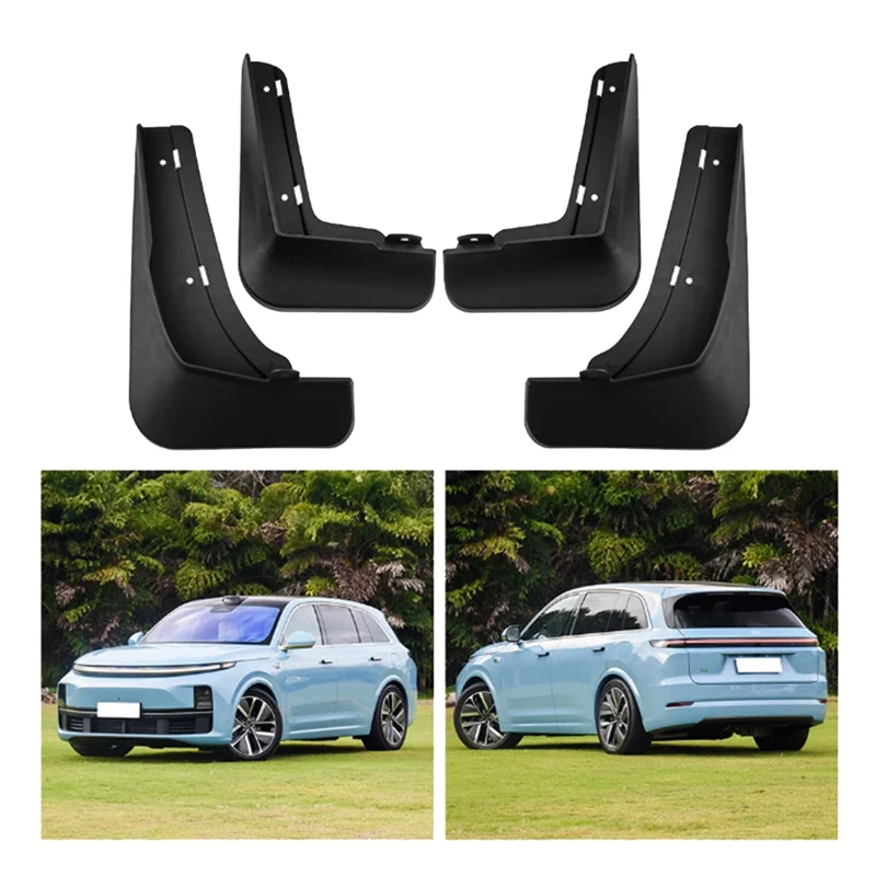 

A77Q-Car Mudflaps Car Accessories PP Automotive Supplies For Leading Ideal L7 2024 Mudguard Fender Mud Flap Guard Splash Mudguar