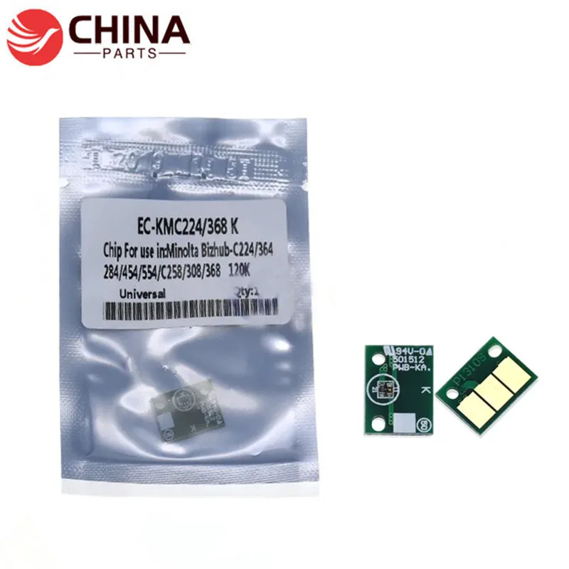 20PCS DR313 DR 313 DR-313 TN324 for Konica Minolta C258 C308 C368 C458 C558 C658 Toner Cartridge Reset chip Image Unit drum chip