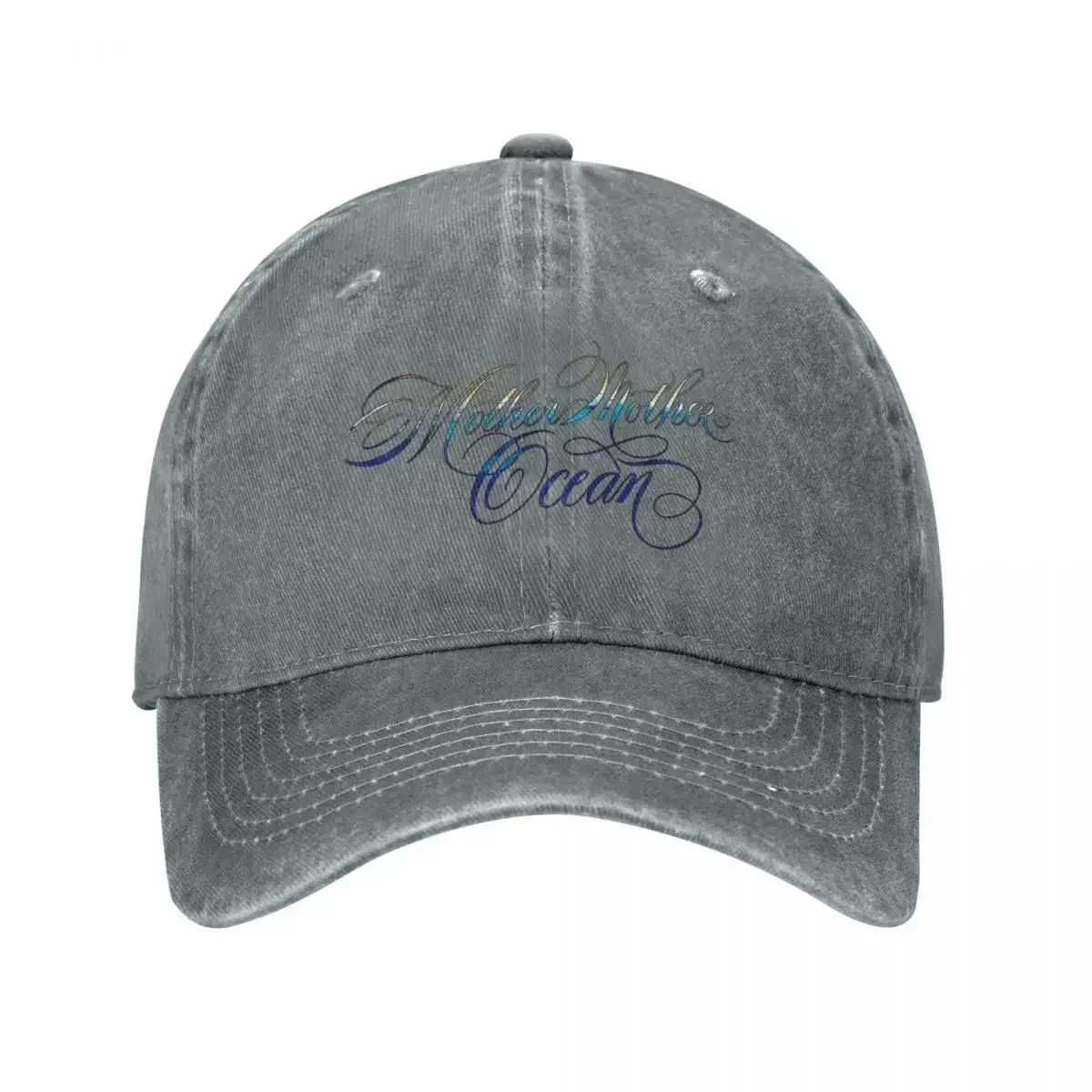 2026 Mother Mother Ocean Calligraphy Lyrics Jimmy Buffett Baseball Cap Hat Man For The Sun Sunhat Hats For Men Women's