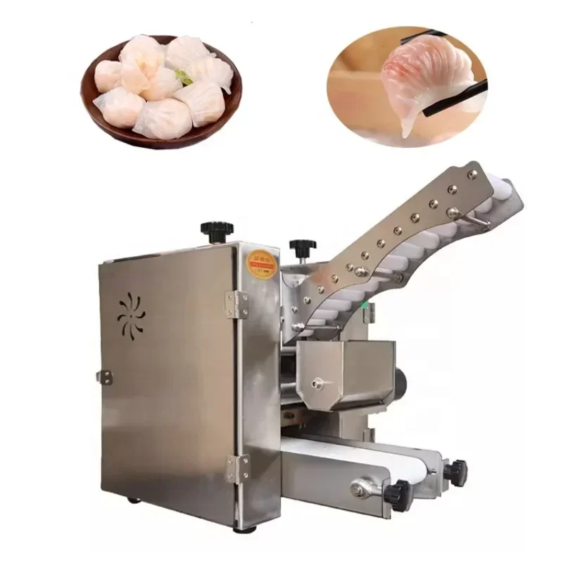 

Popular Shrimp Dumpling Sin Making Machine Crystal Shrimp Dumpling Skin Packaging Machine