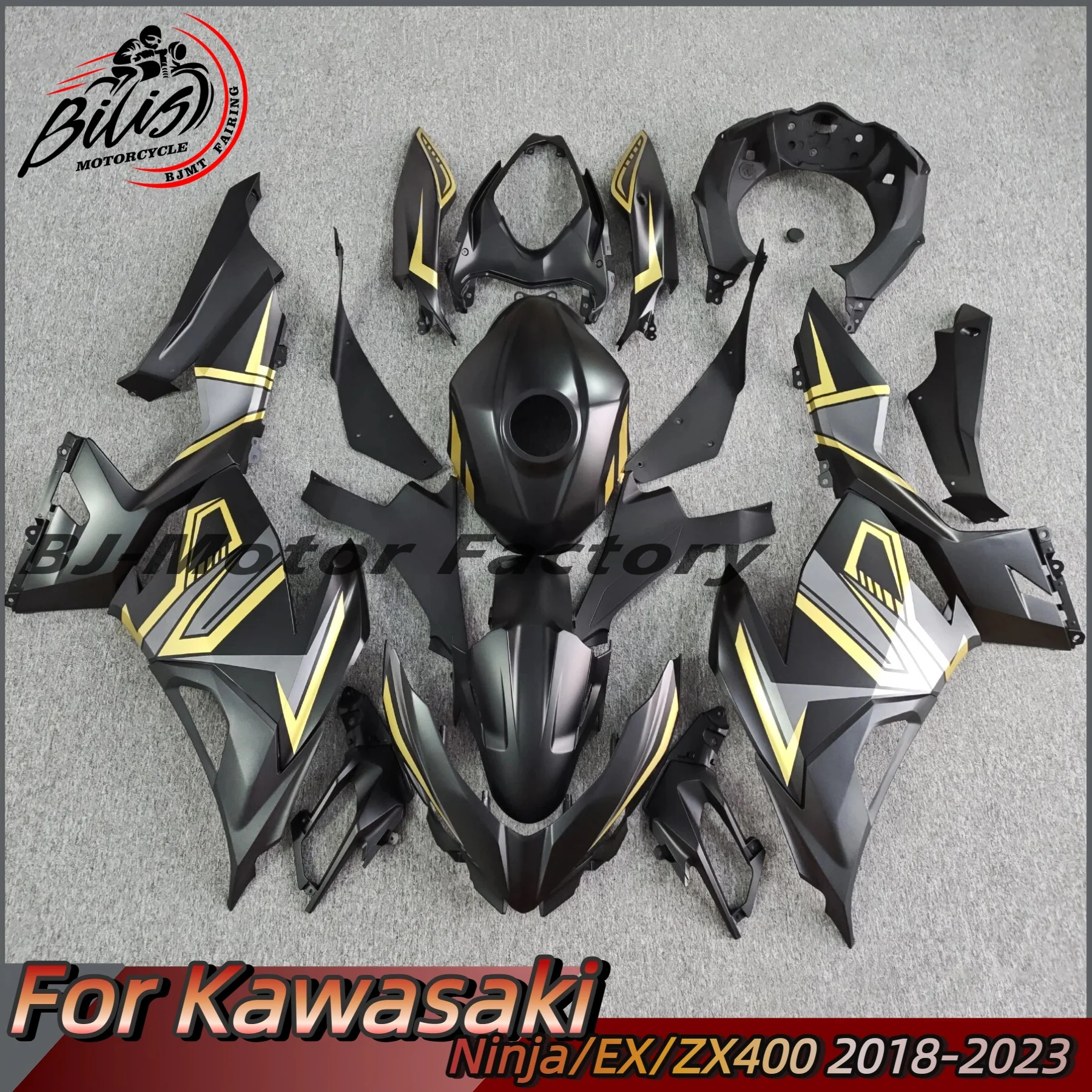

ABS Fairing kit for Ninja 400 18 19 2021 22 23 year EX400 ZX400 2018 2019 2020 2021 2022 2023 Fairing Pearl white Black