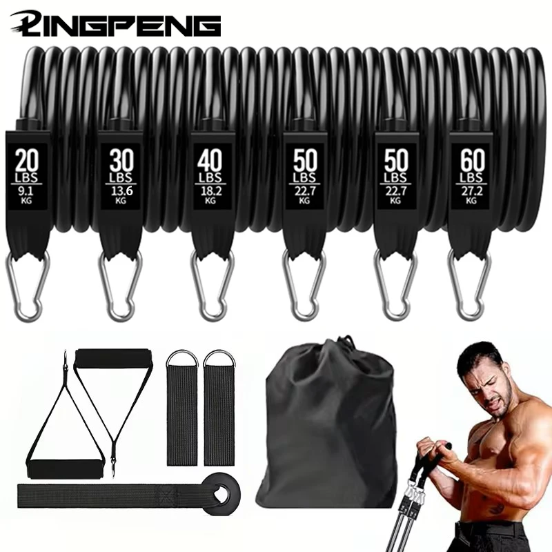 Resistance Bands Training Set with Anchor and Handles