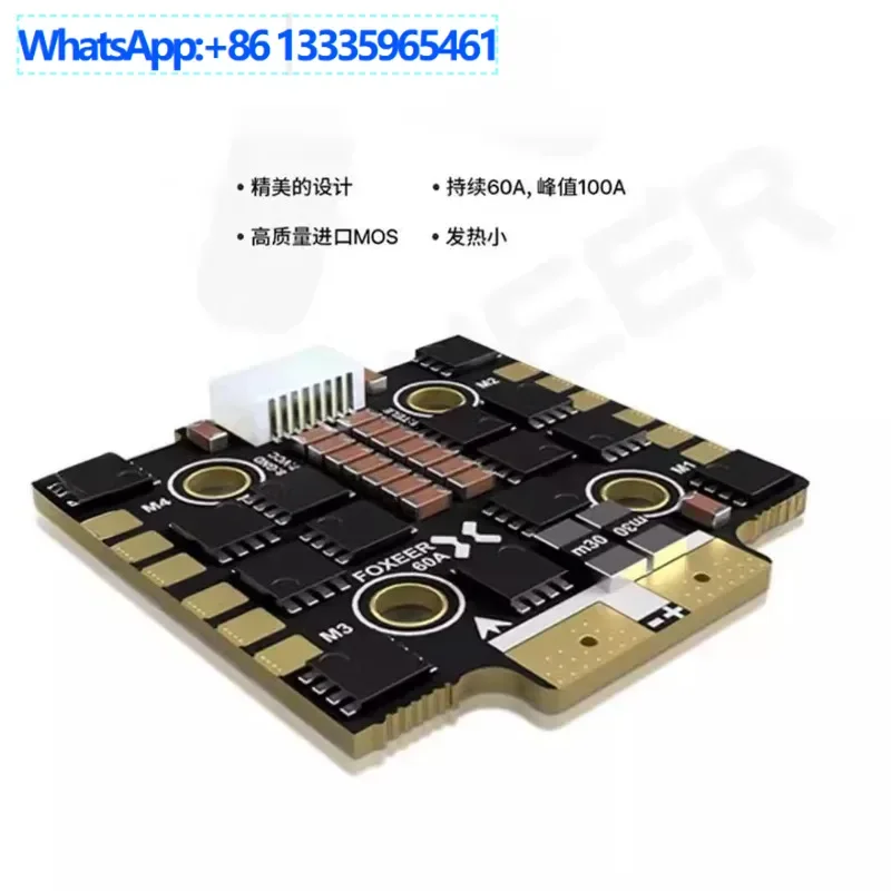FOXEER Reaper F4 ESC 45A 60A 65A 128K Pico continuo 100A 3-8S