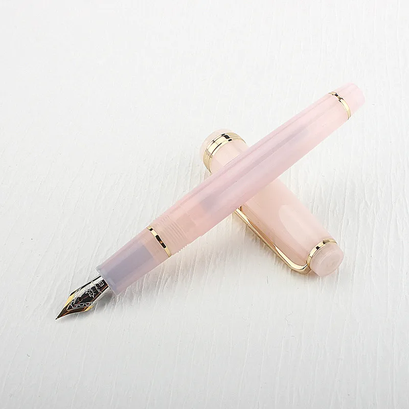 Luxuriöser Jinhao 82 Füllfederhalter, tiefblauer Acryl-Stift, EF F Feder, Business, Büro, Schulbedarf, Schreibtintenstift – Detail 16