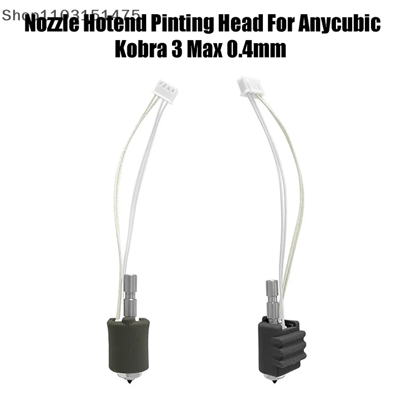 

Комплект комбинированных насадок Kobra 3 Max, быстрая замена, закаленная сталь 0,4 мм, печатная головка Hotend для 3D-принтера