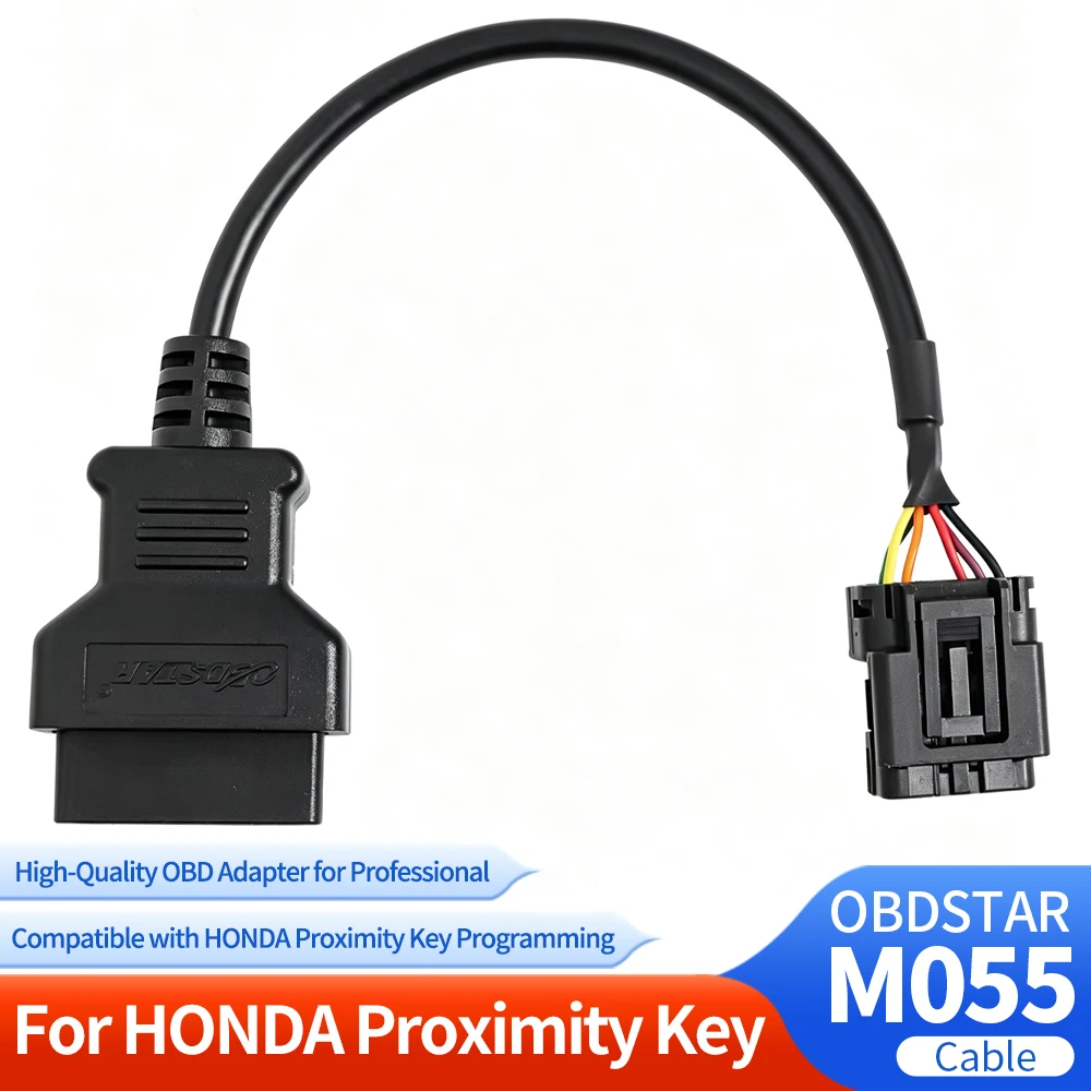 New OBDSTAR M055 Data Cable for Honda for OBDSTAR ISCAN Motorcycle/Marine Series Proximity Key Programming BENCH mode Auto Wire