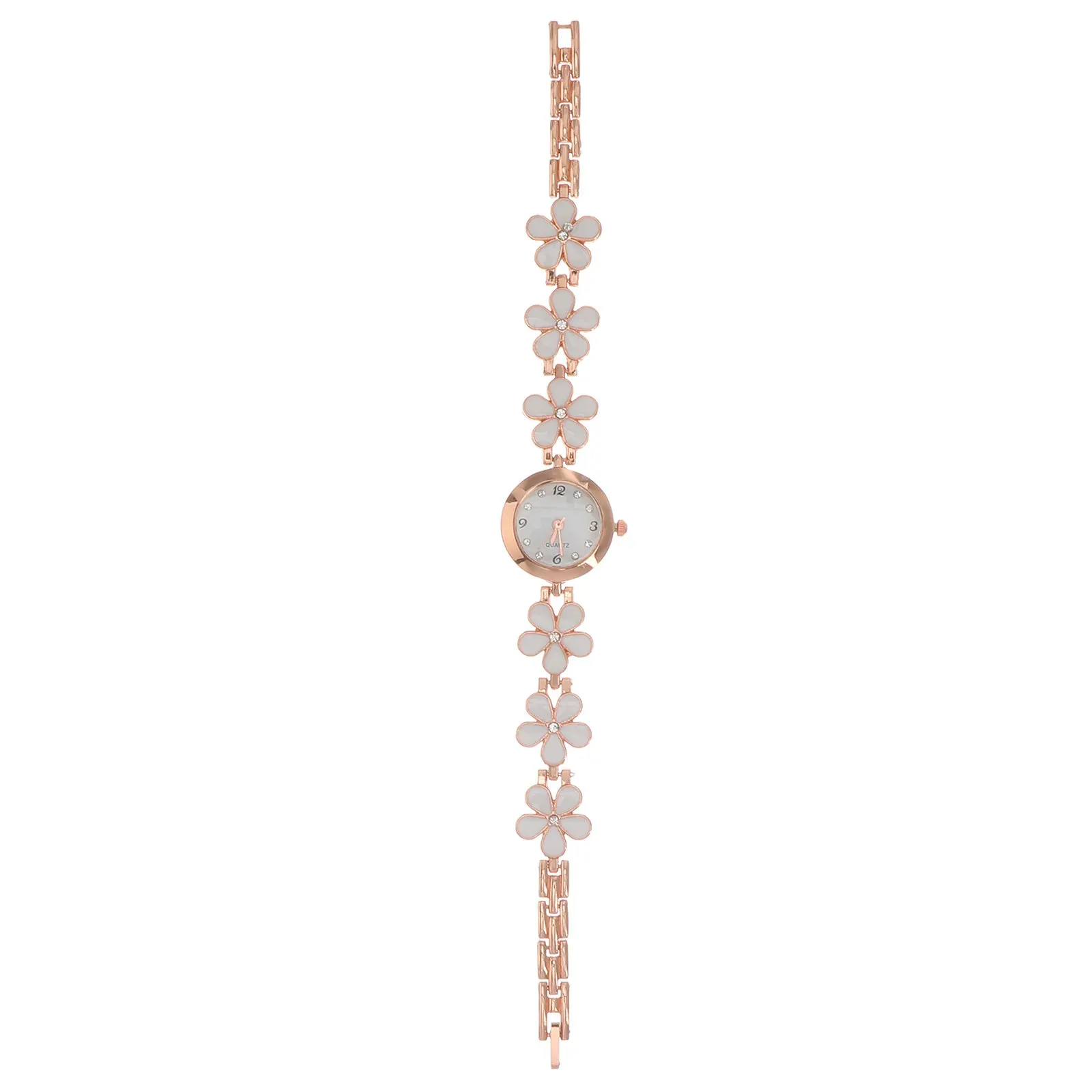 Exquisite Watch White Bracelet Waterproof Fine Workmanship Portable Carry Decorative Watches for Women view 6