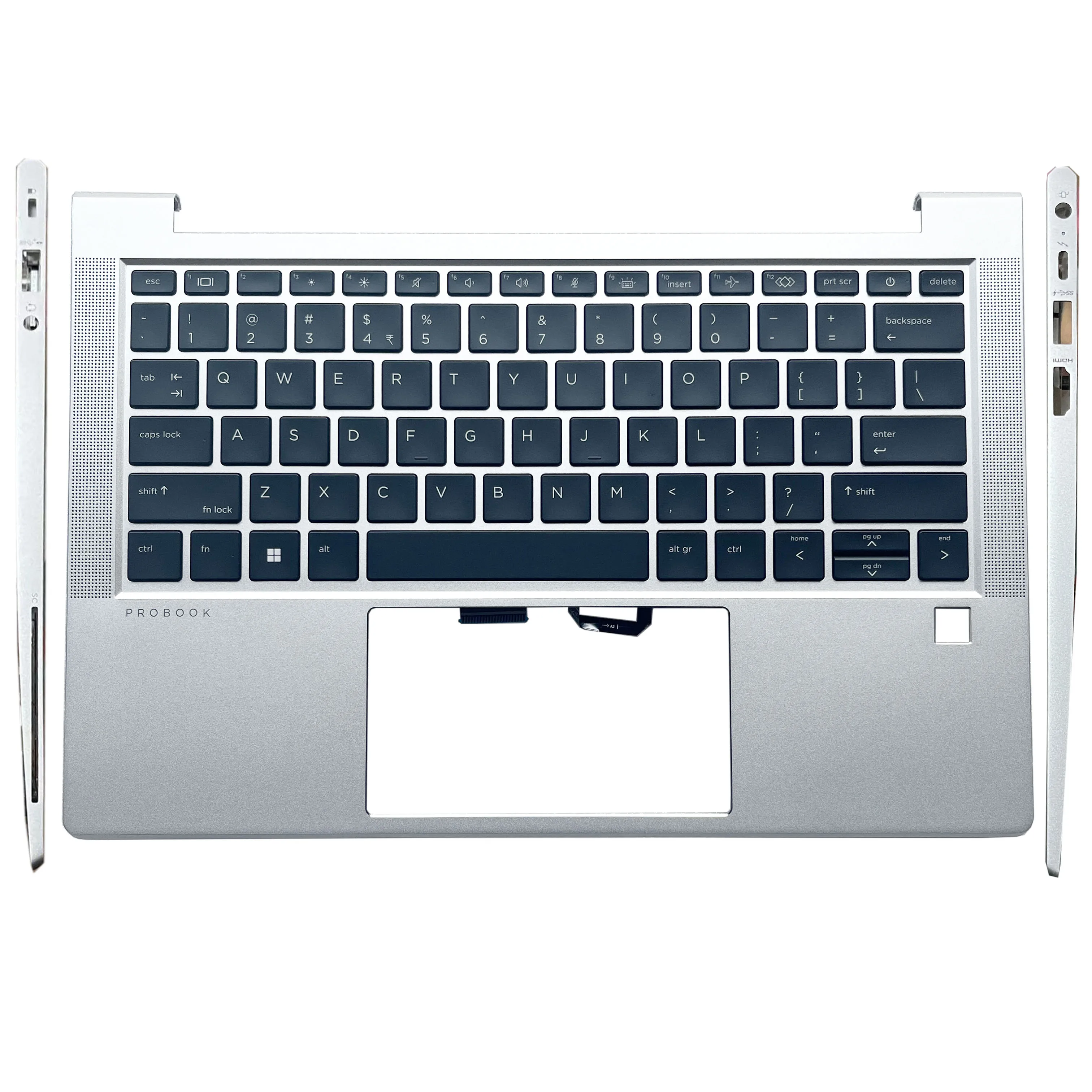 Imagem -02 - Teclado Original dos Eua para hp Probook Palmrest para Laptop Tampa Superior Substituição de Habitação Superior M21190001 430 g8 g9 Zhan 66 13 g4 g5