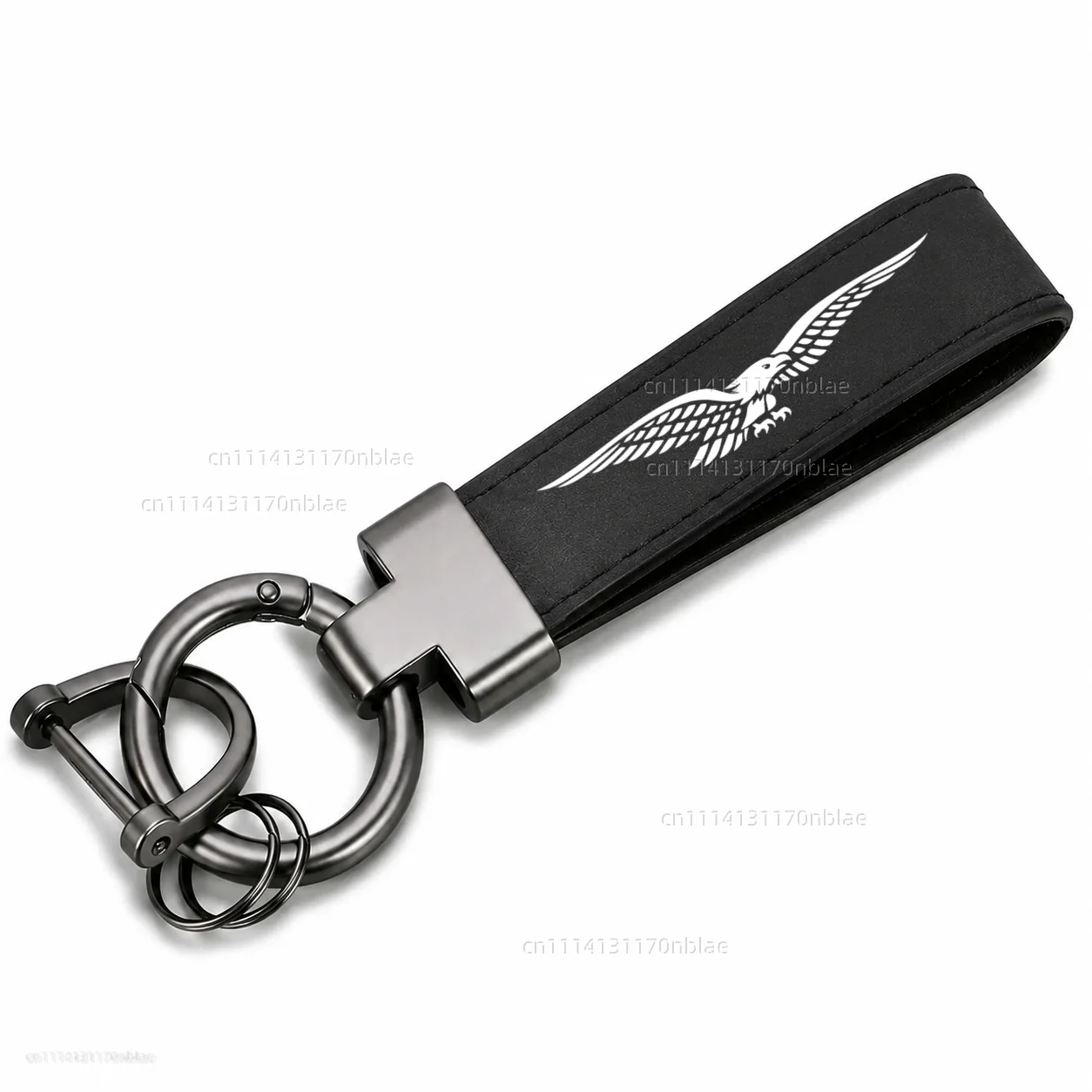 Hochwertiger Schlüsselanhänger aus Leder und Wildleder für Motorrad-Schlüssel, für Moto Guzzi Breva 850 1100 1200 GRISO BREVA 1100 NORGE 1200 GT8V – Detail 7