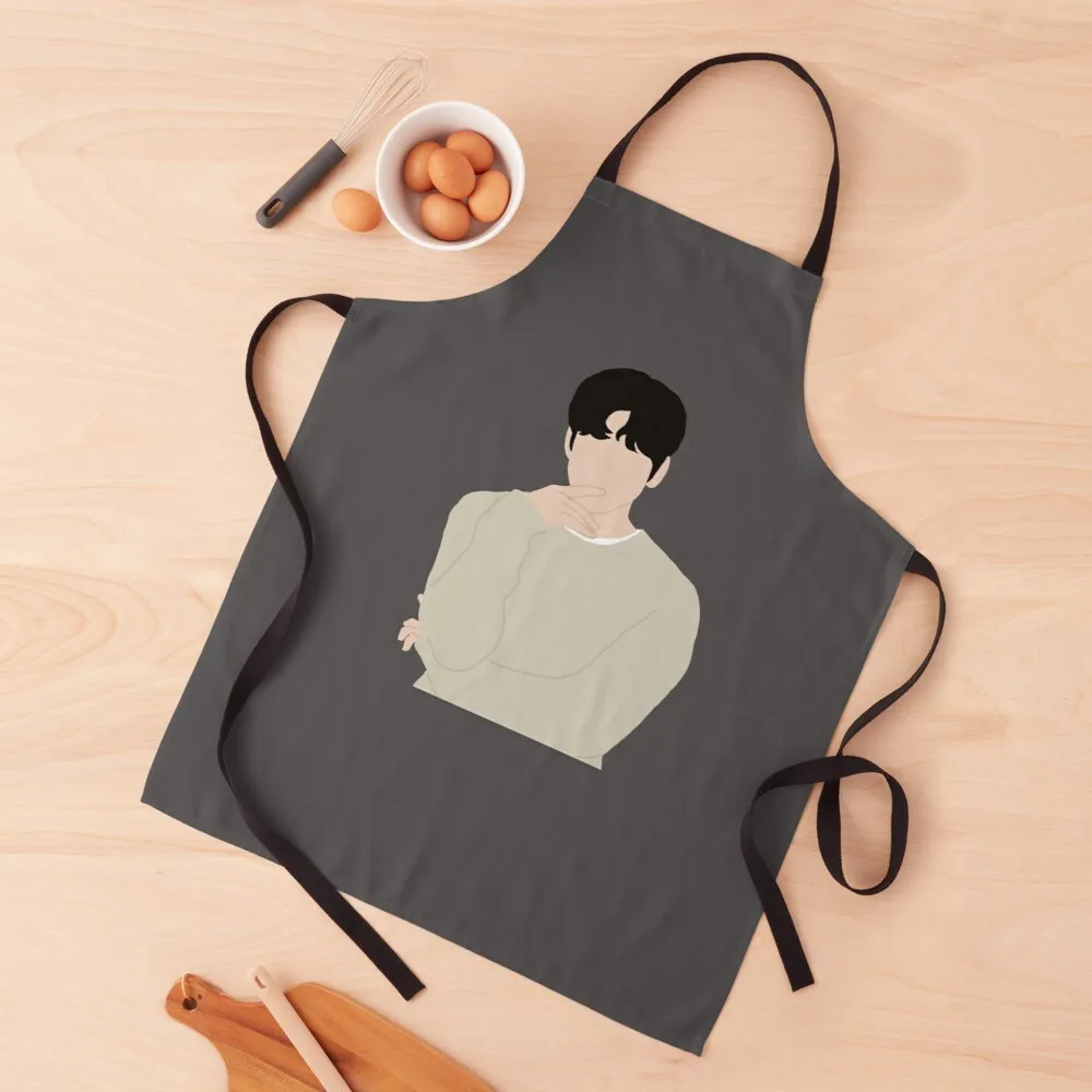 

Ji Chang Wook faceless painting Apron pinafore