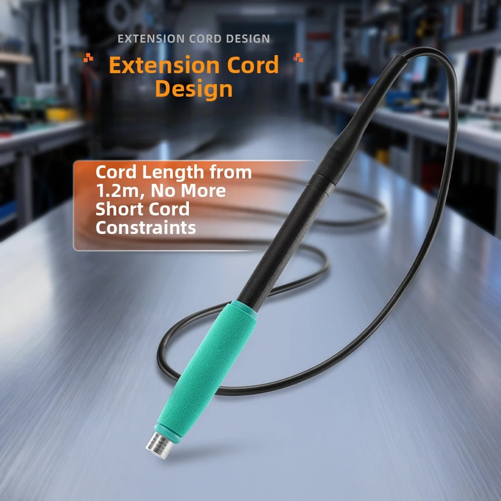 Professional-Plug And Play Soldering Iron Handle Replacement For T210 T245 T470 With 1.2m Cord Quick Connect Easy Install