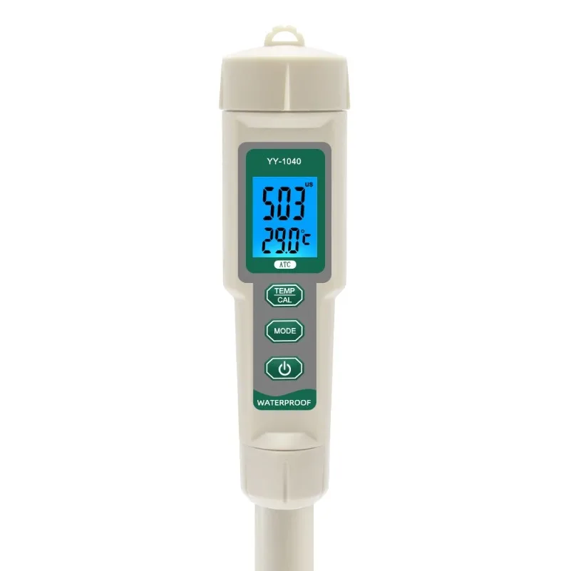 

High Precision Water Tester 4 in 1 Digital PH/TDS/EC Meter Drinking Water Thermometer for Aquariums Nutrient Solution, Swimming
