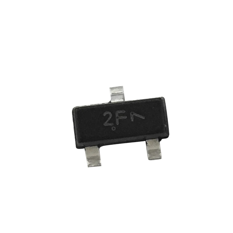 10Pcs 2F Transistor di giunzione bipolare, tipo PNP, Sot-23 nuovo originale In Stock