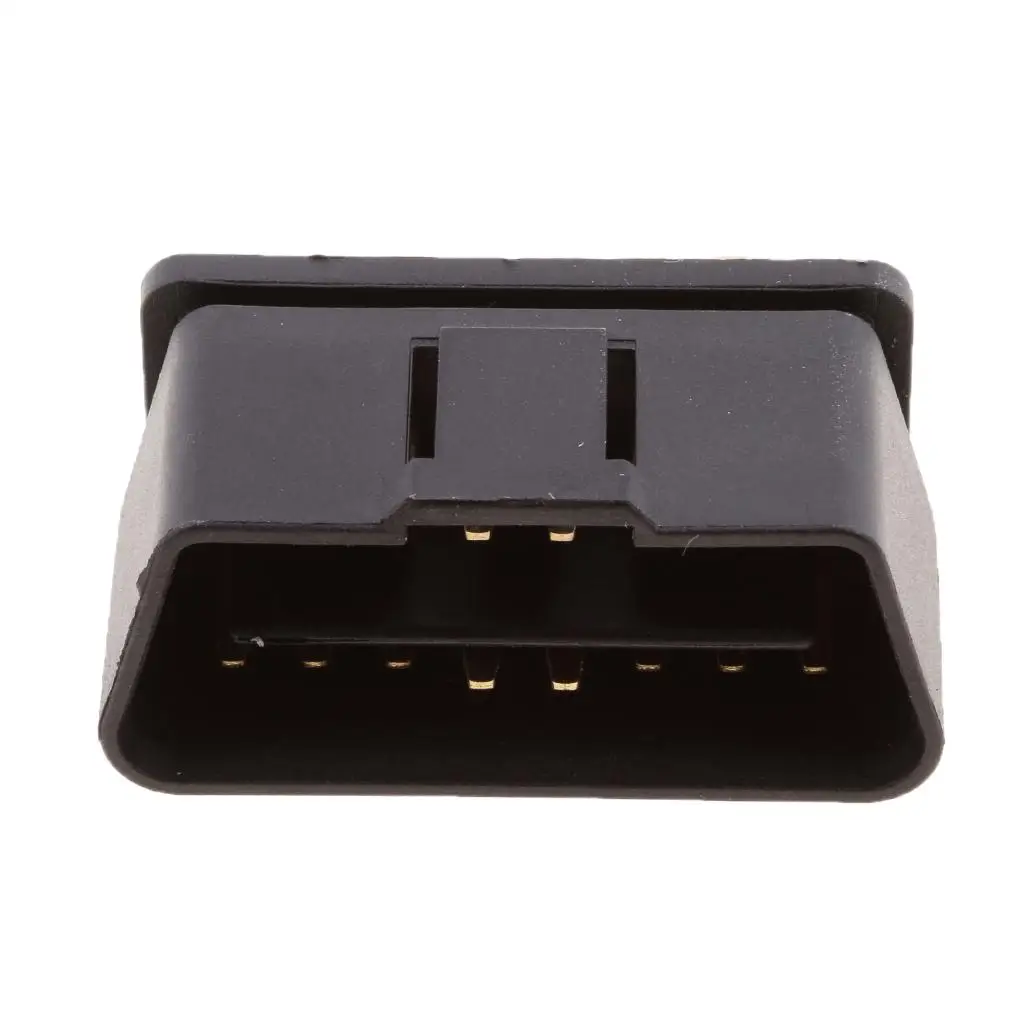 2x Cord Extension Cable 16 Pin Diagnose Power Switch Connector Tool Gas Oil Resistant Coating Suitable for Repair