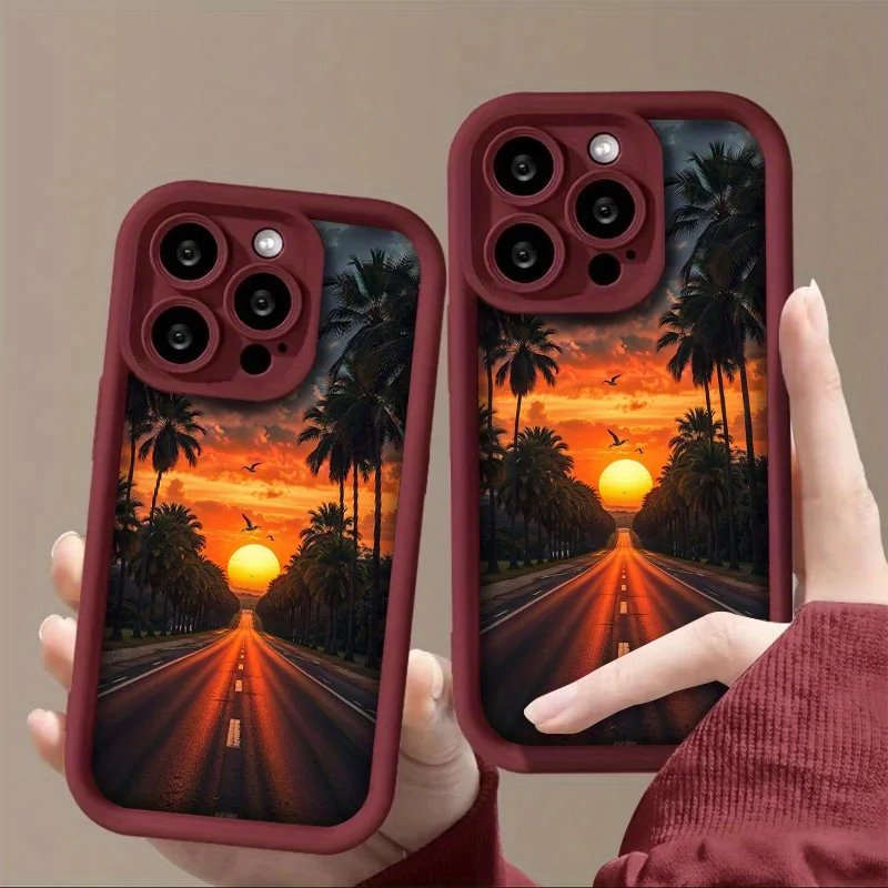 حافظة لهاتف آيفون 17 16 15 14 13 12 11 Pro Max 16 Plus غطاء خلفي مقاوم للصدمات والطرق السريعة مضاد للبصمة #1