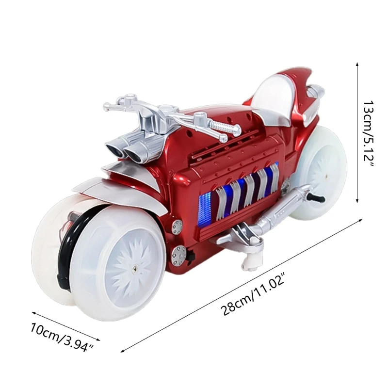 Remote Control Motorcycles 360° Spinning Drift Stunt Motorbike High Speed 2.4Ghz Radio Control Racing- Motorcyle Gift E65D