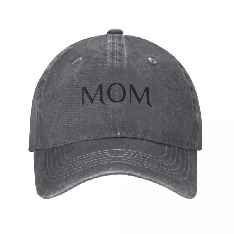 Mama Denim Baseball Cap Mode Logo Running Ruches Hoed Zomer Dropshipping Vrouwen Schattige Custom Baseball Caps