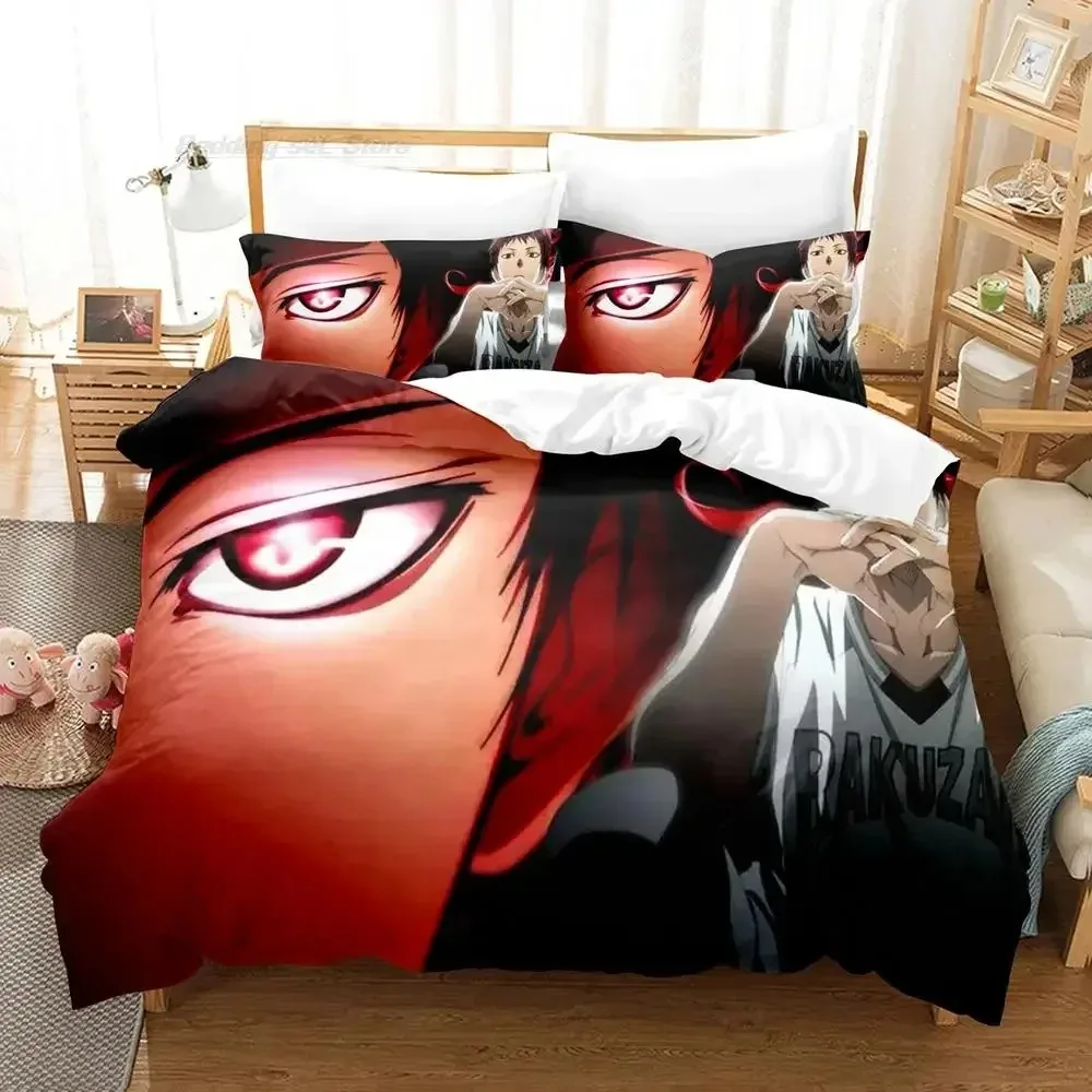 

New 3D Print Cartoon Kuroko's Basketball Bedding Set Single Twin Full Queen King Size Bed Set Adult Kid Bedroom Duvet cover Sets