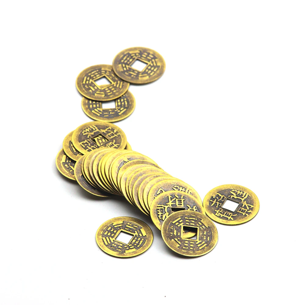 2.4MM Pure Copper Material Ancient Coins Copper Coins Loose Eight Diagrams Open Feng Shui Town House Blessing