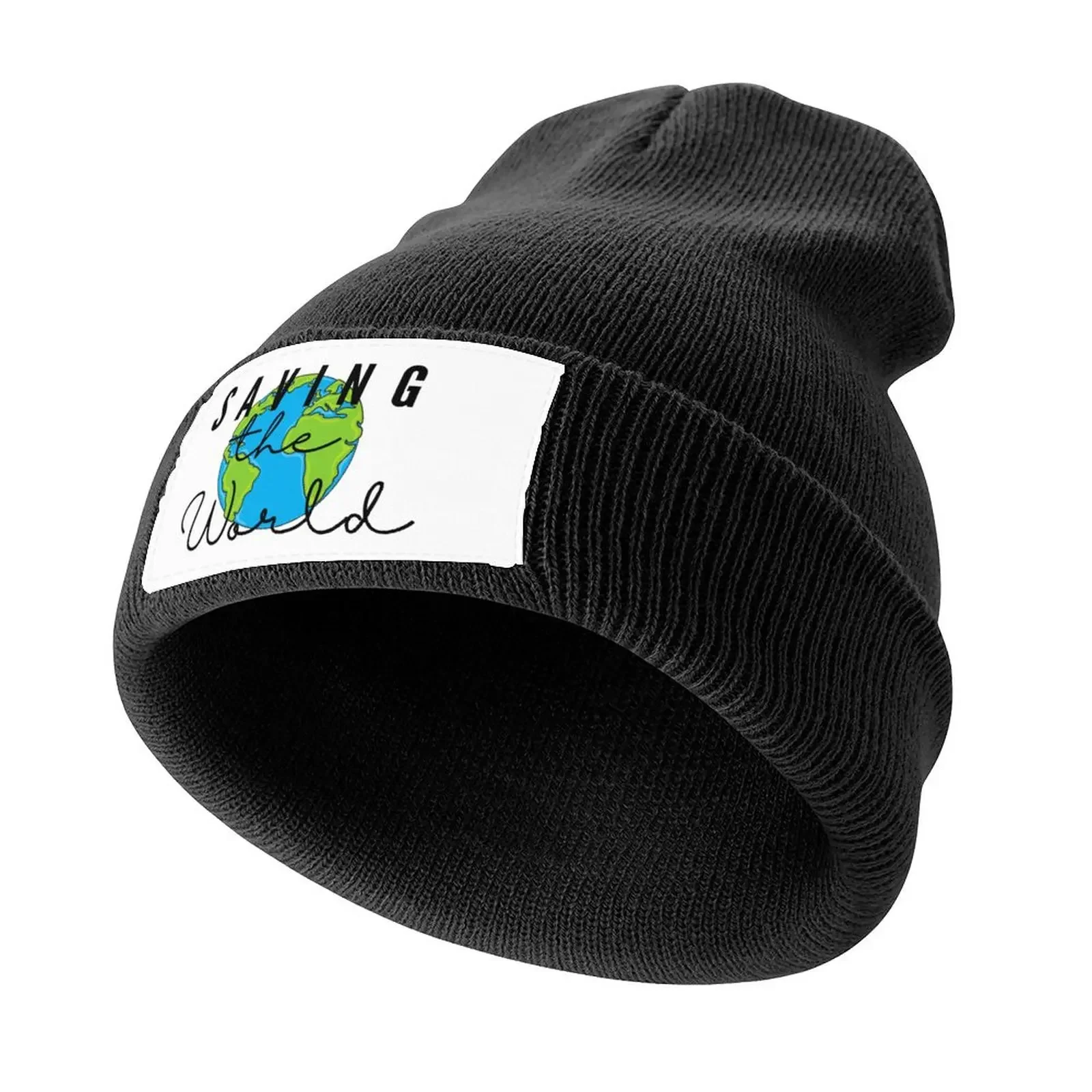 

Saving the World Knitted Cap hiking hat western Hat Gentleman Hat For Men Women's