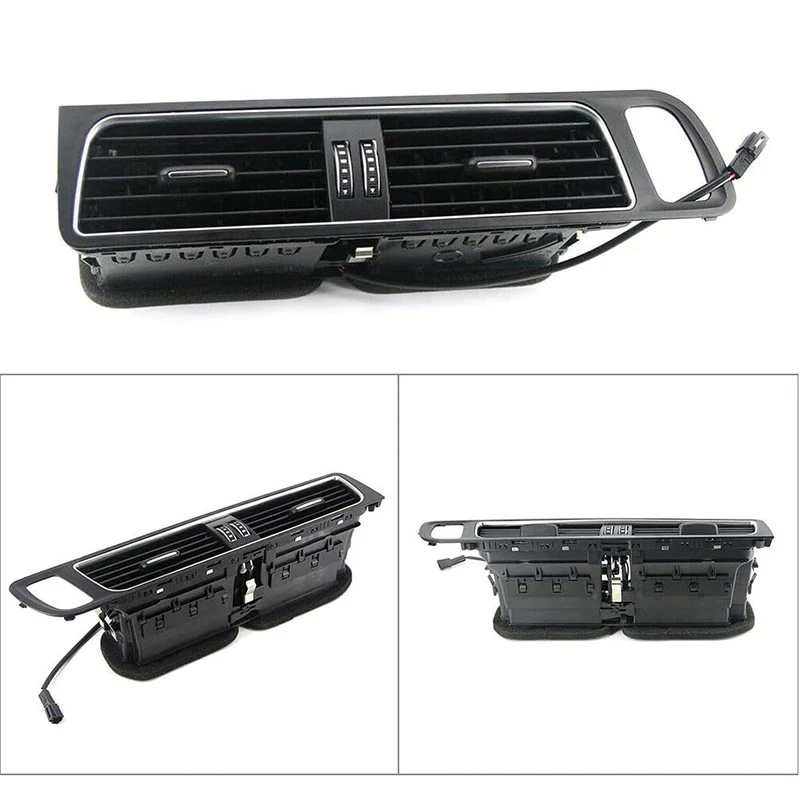 Car Center Console Dashboard Louver Air Conditioning Grille Air Vent Assembly for - Q5 2009-2018 8R1820951GWVF-PT