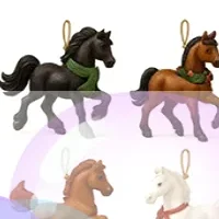 

2D плоский акриловый адвент-календарь с лошадью, набор рождественских календарей обратного отсчета 2025 года с 24 уникальными лошадьми для домашнего декора