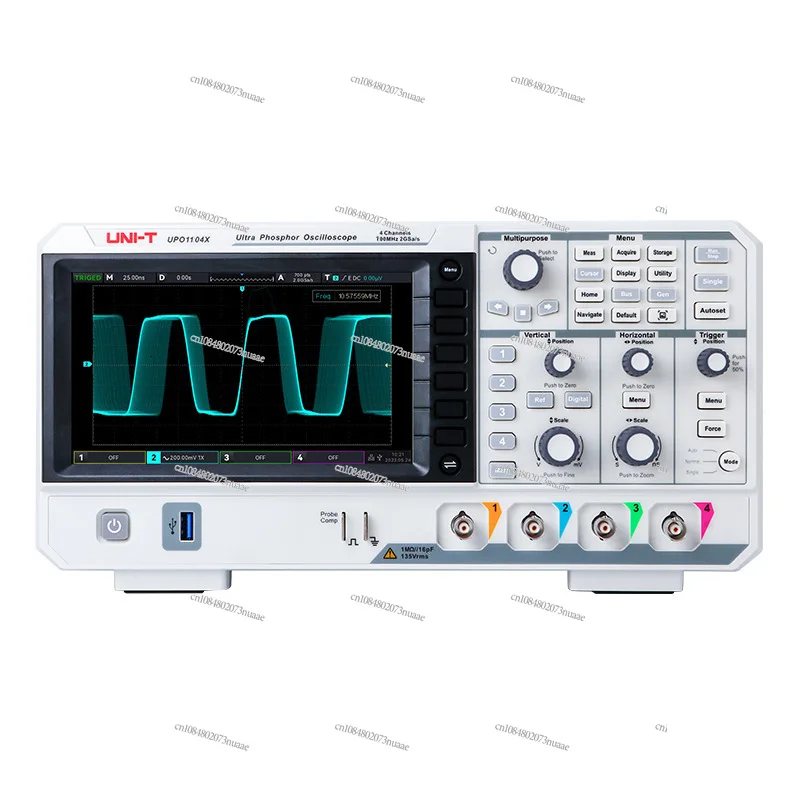 

High-precision Four-channel 2G Sampling Rate UPO1204X/UPO1104X Digital Fluorescent Oscilloscope
