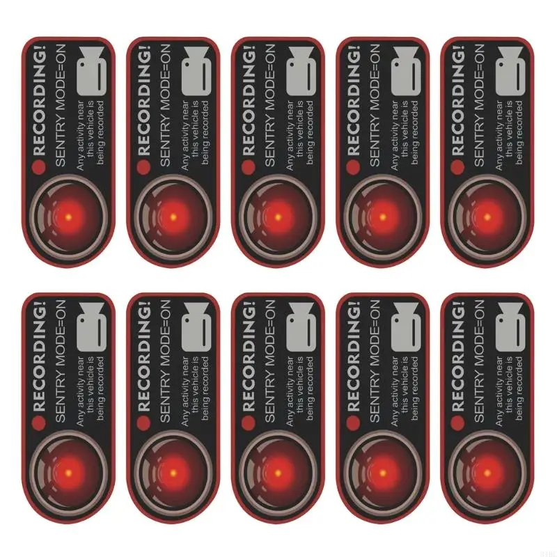 

31BC Alert System Car Sticker with Remote Mobile Monitoring Waterproof Car Decal with Intelligent Surveillances for Car Safety