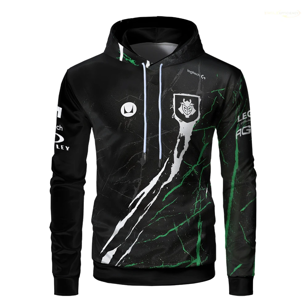 NipEsports-Sweats à capuche en jersey de l'équipe pour hommes, uniforme de sport respirant, jeux Dota2, CHEPullover, LEC CSGO, P