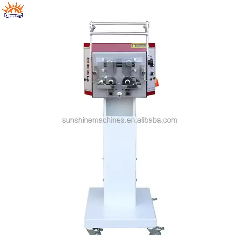 

High Performance Vertical Double-sided Leather Coating Machine Belt LACES Edge Dyeing Machine 1 Year Warranty