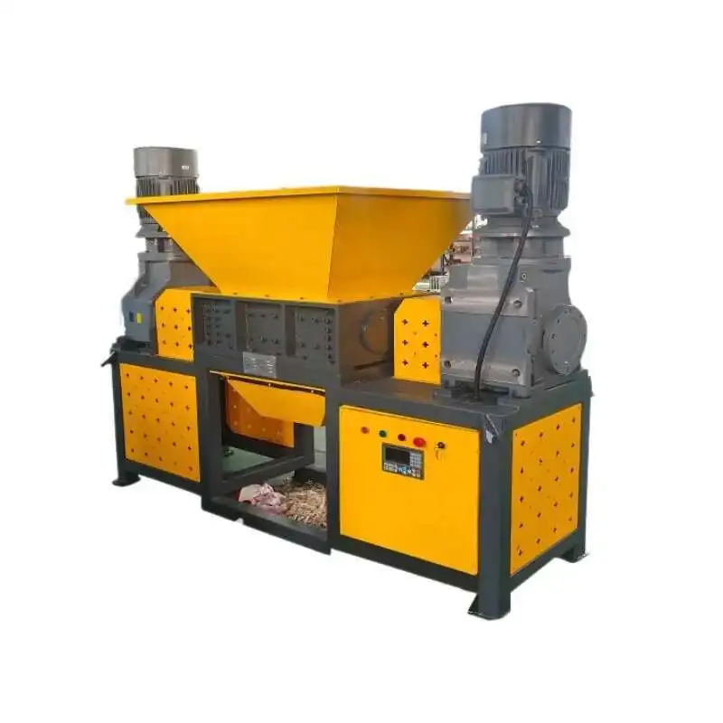Industrial Solid Waste, Medical Waste Shredder, Plastic Bucket, Waste Paper, Iron Sheet, Wood, Straw, Cable Shredder