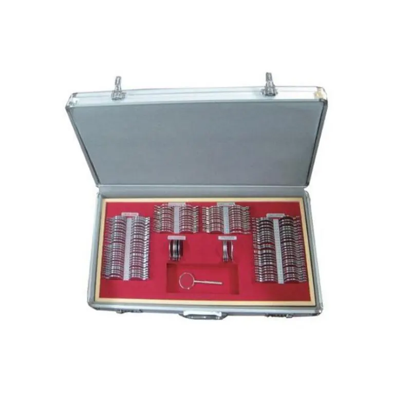 158 Pcs Metal Ring Complete Trial Lens Set TLS-158M Metal Ring with Trial Frame for Professional Optometry Use