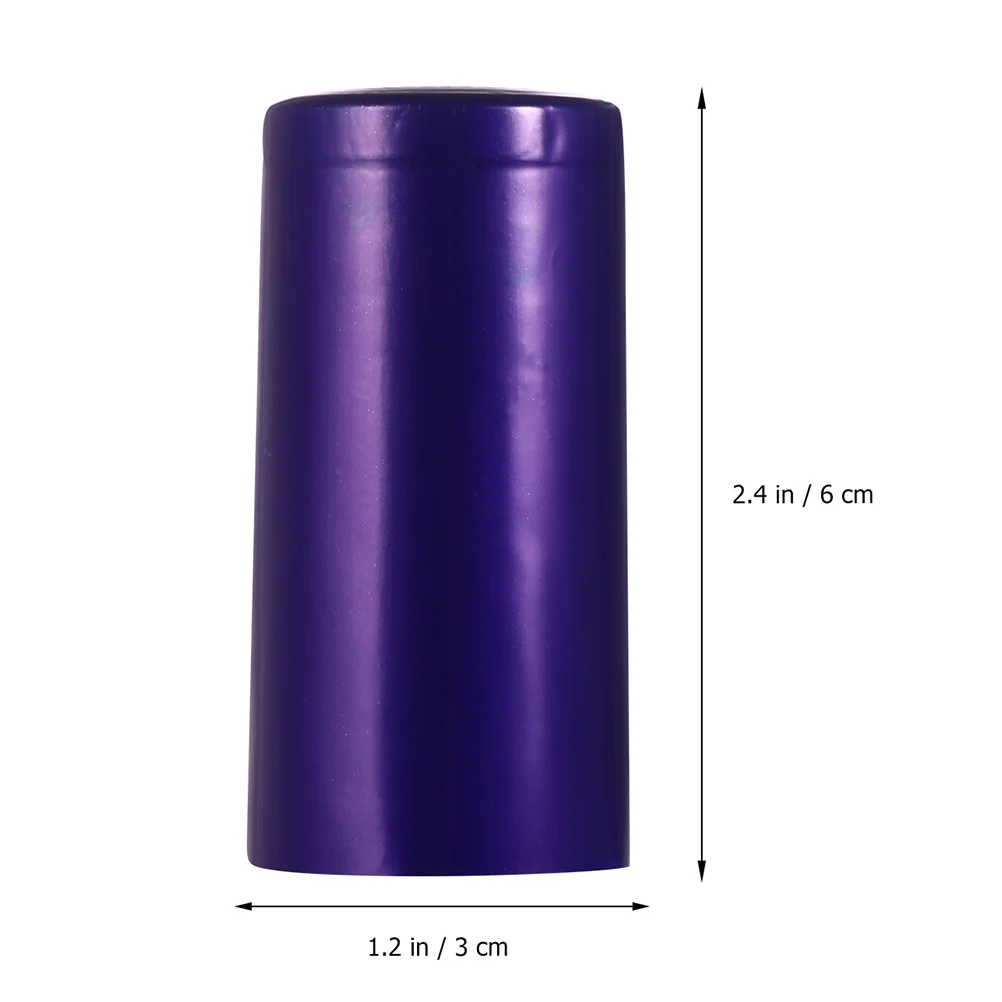 

300Pcs Wine Shrink Film Red Wine Bottle Tops Covers Disposable Caps Liquor Bottle Seals Freshness Protector Heat Shrink Film