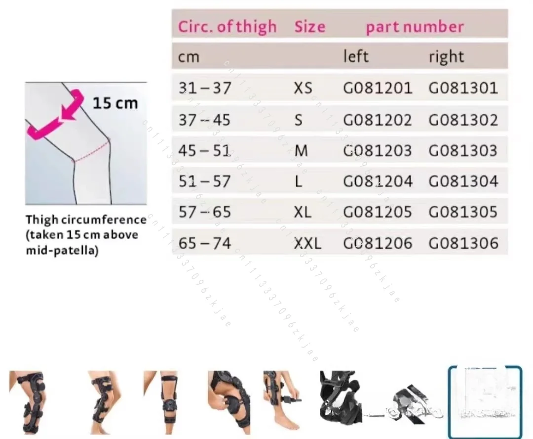 M 4s PCL Anterior and Posterior Cruciate Ligament Brace