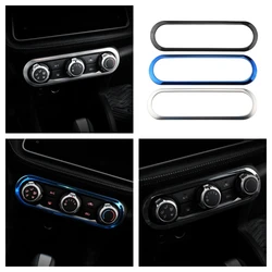 For Nissan Kicks 2017 - 2023 Car Center AC Switch Control Button Panel Cover Trim Sticker Interior Accessories