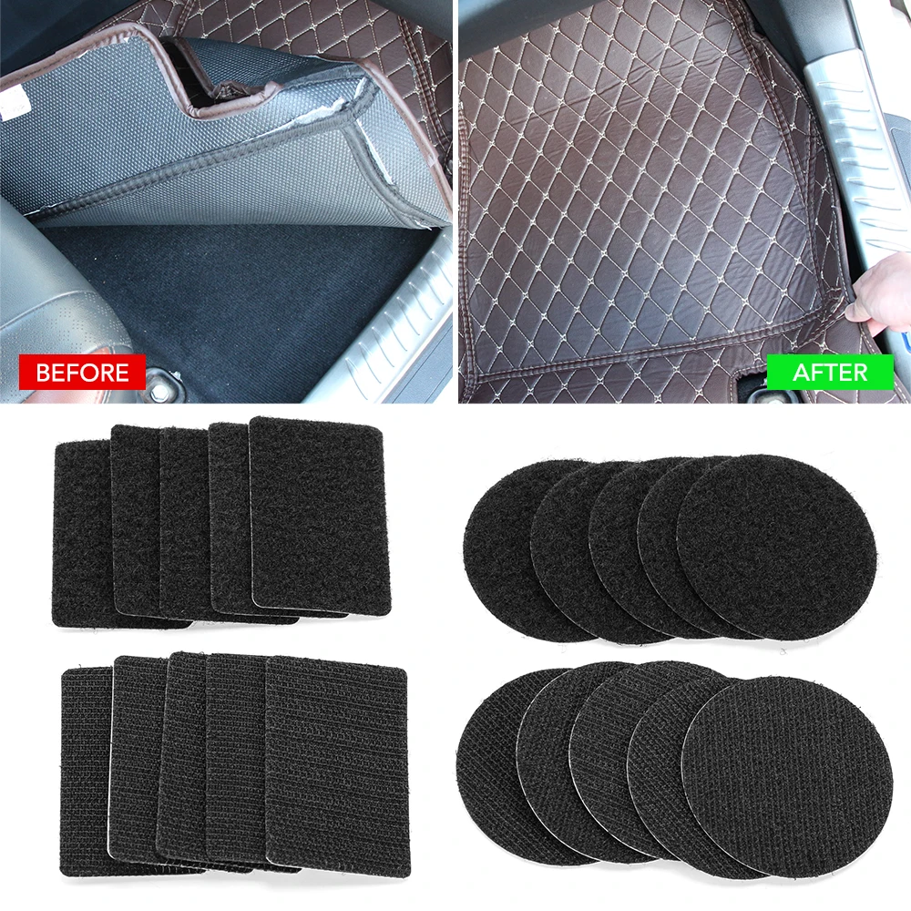 Car carpet Tape Self adhesive Fastener sticker for kia rio x-line rav4 h4 prado 150 land cruiser 200 nissan juke