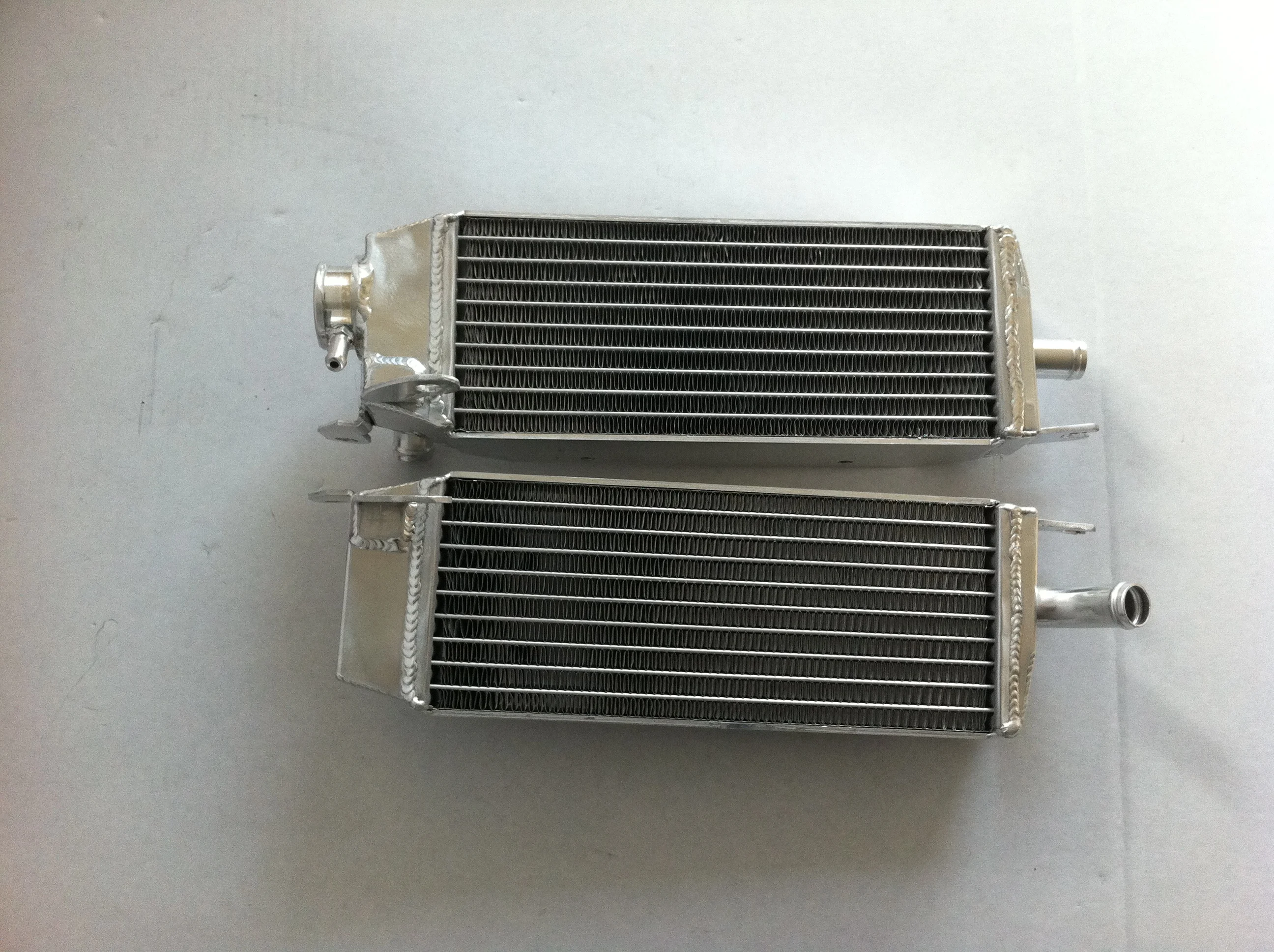 For 1986-1988 Suzuki RM125 RM250 RM 125 250 Aluminum Radiator Cooler Cooling Coolant 1986 1987 1988