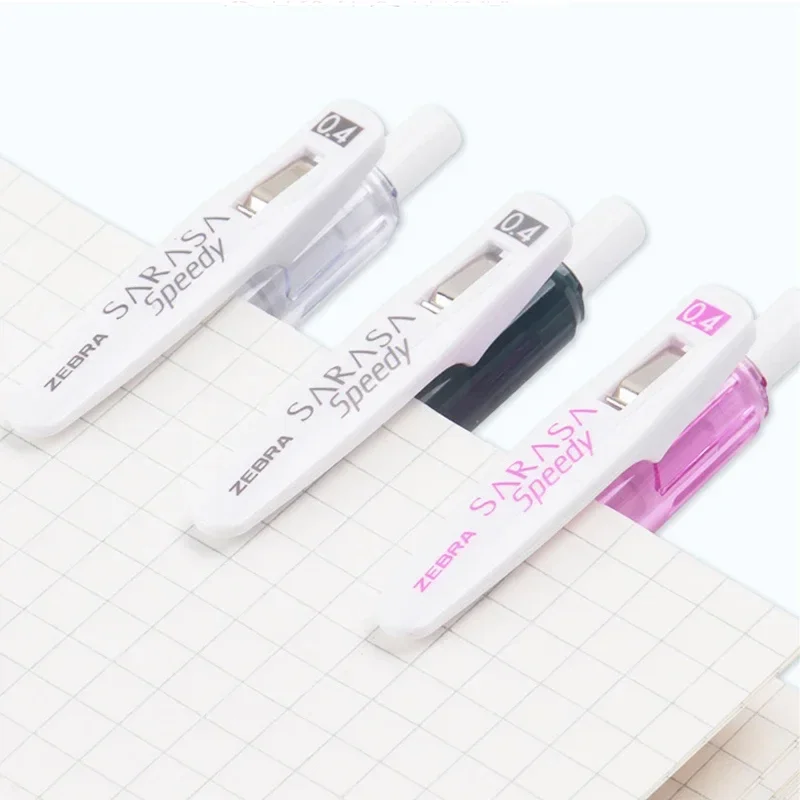 1pcs Japan ZEBRA Gel Pen JJZ33Black Carbon Quick Drying Water Pen 0.4/0.5mm School Acsesories Back To School Kawaii Stationary