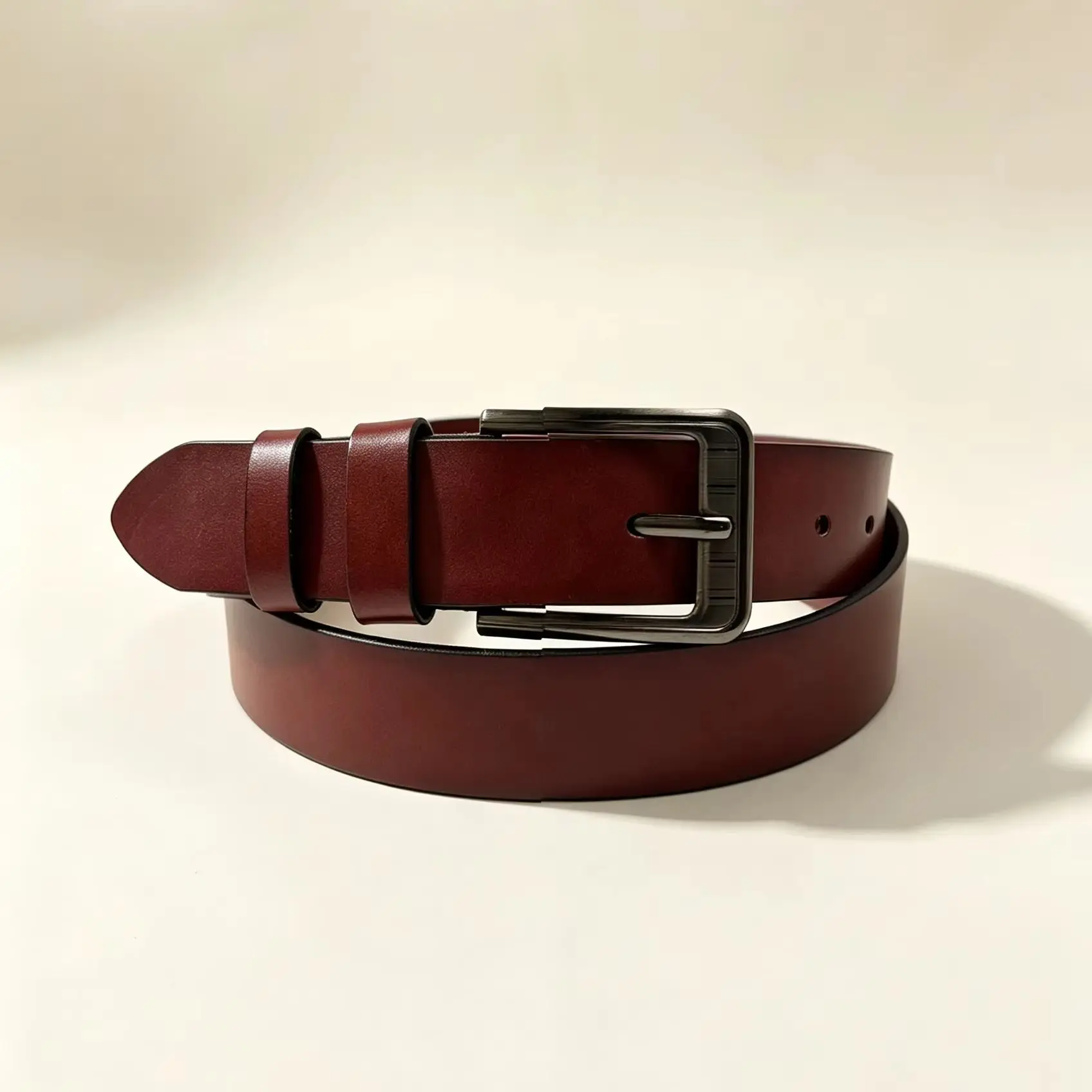 1 piece of men's belt, simple and versatile, fashionable business style, suitable for daily commuting and going out