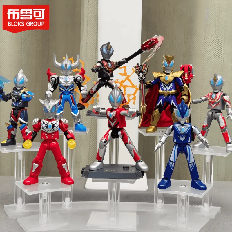 

В наличии оригинальные Blokees Ultraman Galaxy Version 14, Ultraman Geed Orb Zero Belial Mother Zandrias Alien Metron, модели игрушек