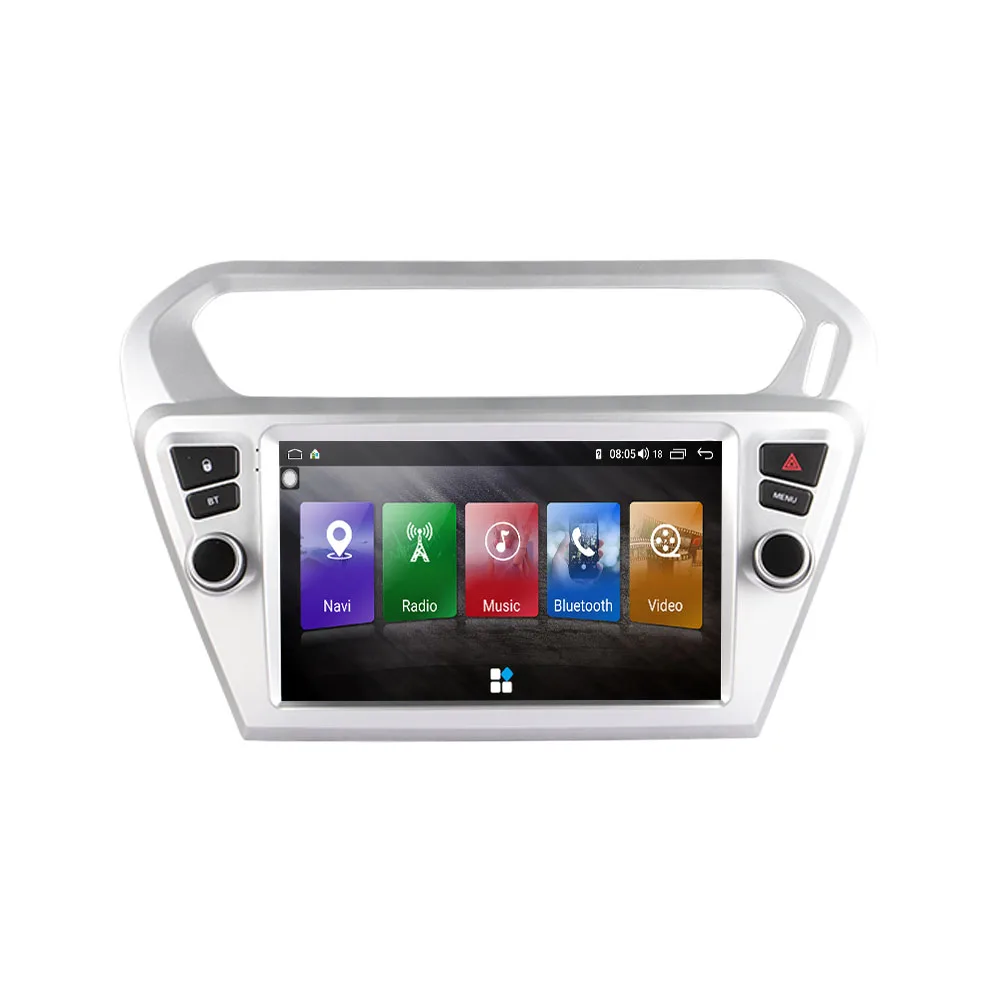 For Citroen C-Elysee CElysee 2012 - 2016 Android 13 8G256G Multimedia DVD Player Carplay GPS Navigation Touch Screen Car Radio