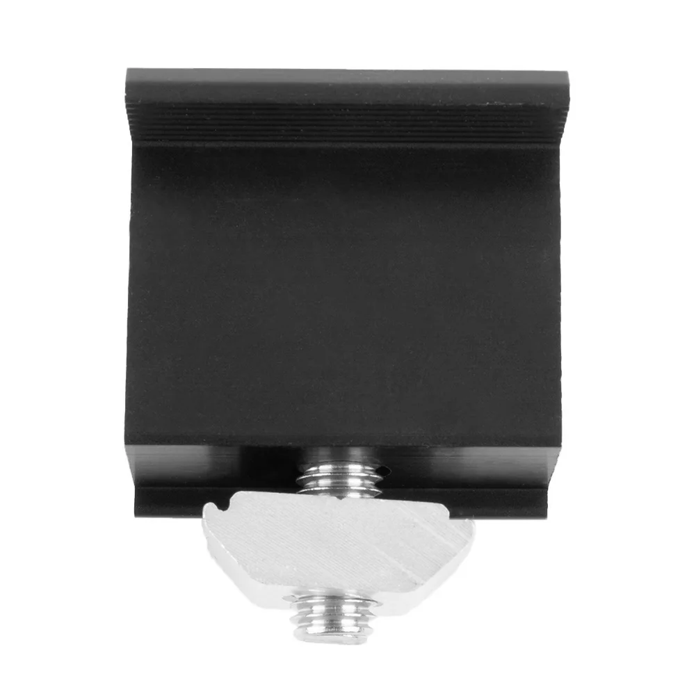 Clamp Solar Panel Support Accessories Aluminum Alloy Black Bracket Medium Mounting Rack Supplies 30/35mm PV Parts