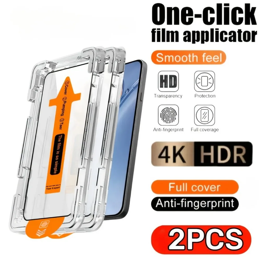 

2Pcs Tempered Glass Screen Protector for Samsung Galaxy S25 S24 S23 S22 S21 Ultra S25 S24 S23 S22 S21 Plus FE Glass