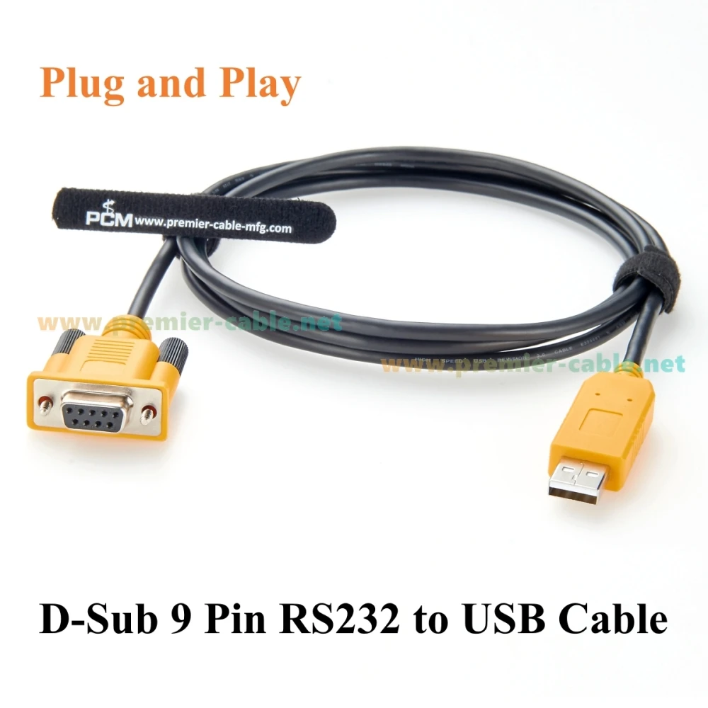DB9 RS232 Female to USB HID Keyboard Cable with CH9328 Chip D-Sub 9Pin to USB for Barcode Scanners, POS, Windows, Linux, Android