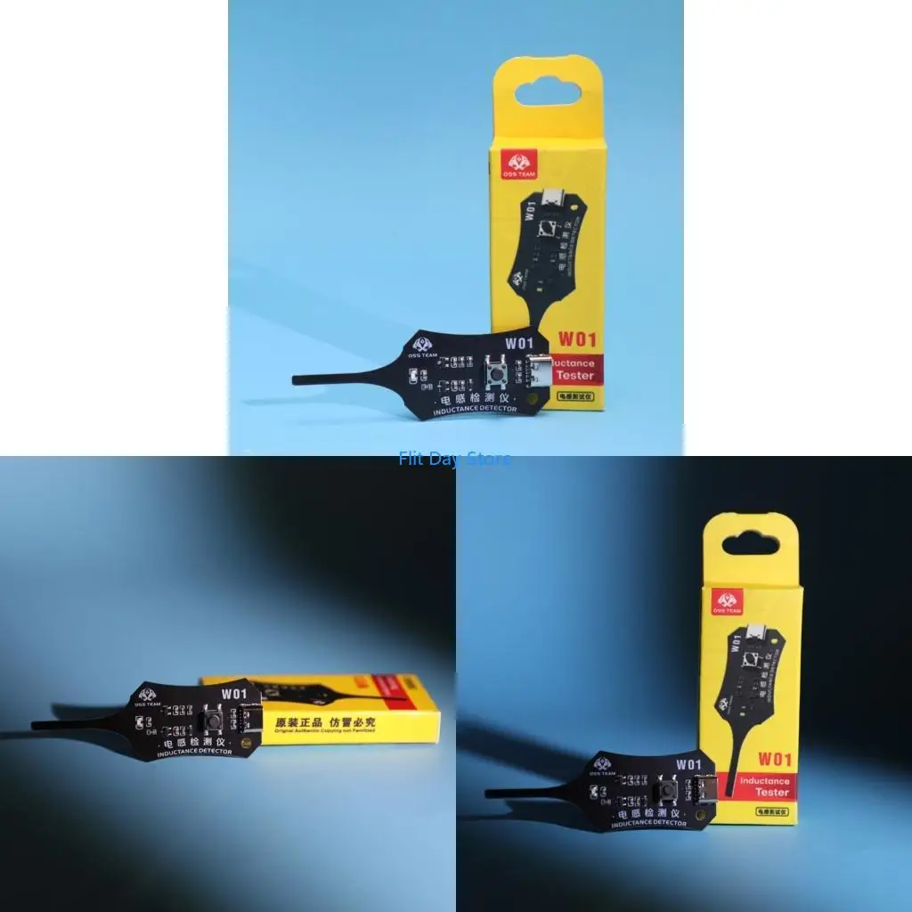F92C Dense LED Display Inductance Meter For Electronics Repair With Against Drop Building And ±1% Accuracy