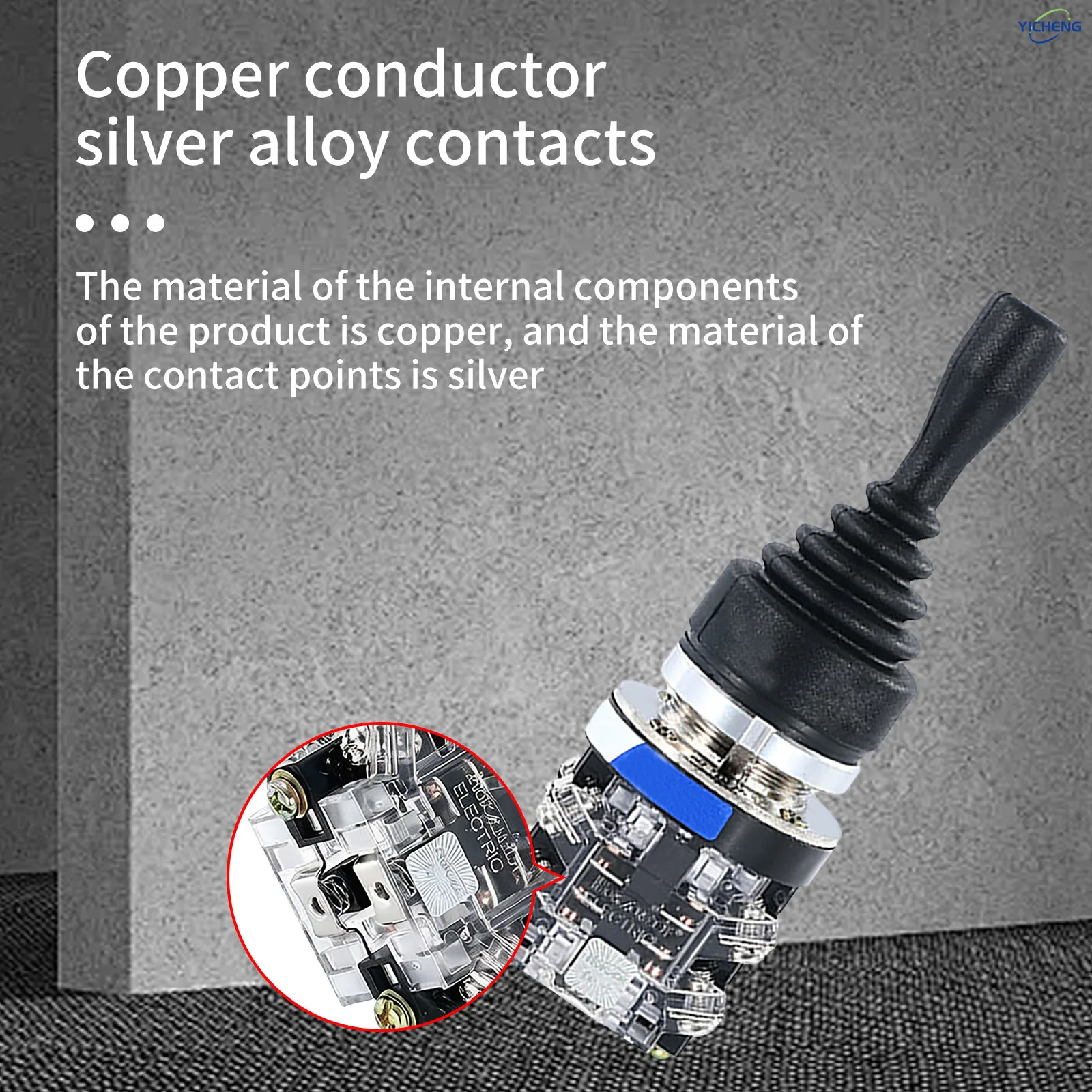 1Pcs Monolever Switch,Momentary/self-locking,4 Position 4NO Cross Switch/2Position 2NO Cross Switch,30mm Mounting Hole