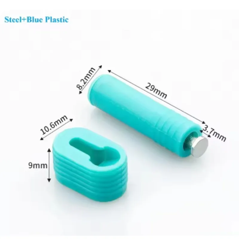 50Pcs Conceal Spring Snap-on Furniture Shelf Pin Holder 2 In 1 Knock Down Cabinet Joiner Connector Open Wardrobe Bookshelf