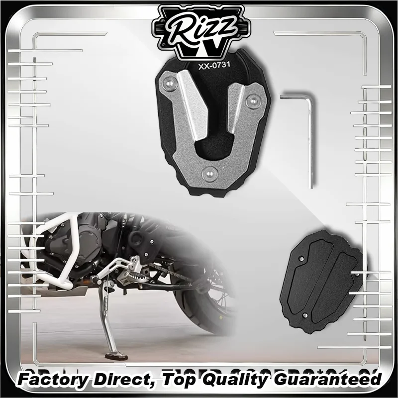 FOR Tiger 900 Rally pro Large Foot Pad Reinforced Stainless Steel Corrosion-Resistant Rust-Proof Off-Road Motorcycle Accessory